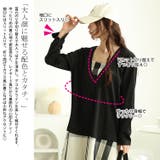 大きいサイズレディース ワンピース フェイクレイヤードチェック柄ワンピース | GOLDJAPAN　大きいサイズ専門店 | 詳細画像3 