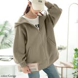 大きいサイズレディース トップス パーカー | GOLDJAPAN　大きいサイズ専門店 | 詳細画像6 