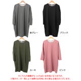 大きいサイズレディース ワンピース 内側チェック切り替えドルマンワンピース | GOLDJAPAN　大きいサイズ専門店 | 詳細画像17 