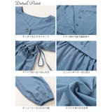 大きいサイズレディース ワンピース サイドリボンベストドッキングワンピース | GOLDJAPAN　大きいサイズ専門店 | 詳細画像14 