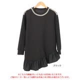 大きいサイズレディース トップス ラメシャギー付きアシメフリルトップス | GOLDJAPAN　大きいサイズ専門店 | 詳細画像16 