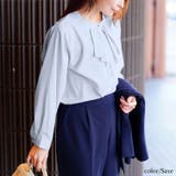 大きいサイズレディース トップス ブラウス | GOLDJAPAN　大きいサイズ専門店 | 詳細画像6 