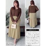 大きいサイズレディース ワンピース ハートネック切り替えティアードワンピース | GOLDJAPAN　大きいサイズ専門店 | 詳細画像15 