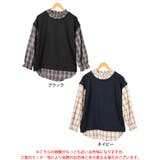 大きいサイズレディース チュニック チェックシャツフェイクベストチュニック | GOLDJAPAN　大きいサイズ専門店 | 詳細画像16 