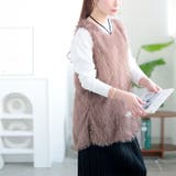 大きいサイズレディース トップス ベスト | GOLDJAPAN 大きいサイズ専門店 | 詳細画像9