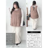 大きいサイズレディース トップス ベスト | GOLDJAPAN 大きいサイズ専門店 | 詳細画像15