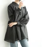 大きいサイズレディース チュニック バックリボンオーガンジーチュニック | GOLDJAPAN　大きいサイズ専門店 | 詳細画像8 