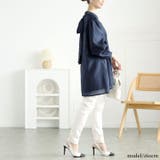 大きいサイズレディース チュニック バックリボンオーガンジーチュニック | GOLDJAPAN　大きいサイズ専門店 | 詳細画像12 