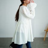 大きいサイズレディース チュニック キャンディスリーブタック切り替えチュニック | GOLDJAPAN　大きいサイズ専門店 | 詳細画像12 