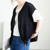 大きいサイズ レディース ベスト | GOLDJAPAN　大きいサイズ専門店 | 詳細画像11 