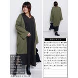 大きいサイズレディース ワンピース 異素材切り替えバイカラーワンピース | GOLDJAPAN 大きいサイズ専門店 | 詳細画像15