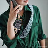 ブラック | 大きいサイズレディース スマホショルダー ショルダーバッグ | GOLDJAPAN　大きいサイズ専門店