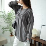 チャコール | 大きいサイズ レディース トップス | GOLDJAPAN　大きいサイズ専門店