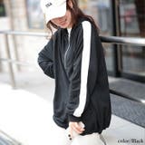 ブラック | 大きいサイズレディース トップス パーカー | GOLDJAPAN　大きいサイズ専門店