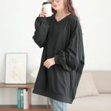 ブラック | 大きいサイズ レディース チュニック | GOLDJAPAN　大きいサイズ専門店