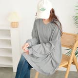 杢グレー | 大きいサイズ レディース チュニック | GOLDJAPAN　大きいサイズ専門店