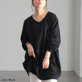 ブラック | 大きいサイズ レディース チュニック | GOLDJAPAN　大きいサイズ専門店