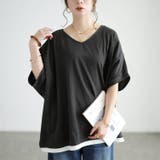 ブラック | 大きいサイズ レディース トップス | GOLDJAPAN 大きいサイズ専門店
