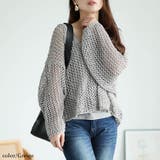 グレージュ | 大きいサイズレディース トップス ニット | GOLDJAPAN 大きいサイズ専門店