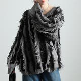 グレー×ブラック | 大きいサイズレディース トップス ニット | GOLDJAPAN　大きいサイズ専門店