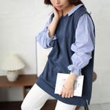 ネイビー | 大きいサイズ レディース トップス | GOLDJAPAN 大きいサイズ専門店