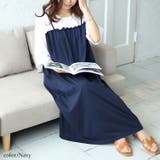 ネイビー | 大きいサイズ レディース ワンピース | GOLDJAPAN　大きいサイズ専門店