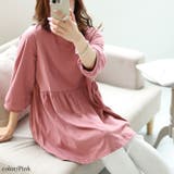 ピンク | 大きいサイズ レディース チュニック | GOLDJAPAN　大きいサイズ専門店