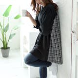 ブラック | 大きいサイズ レディース チュニック | GOLDJAPAN　大きいサイズ専門店