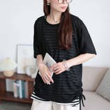 ブラック | 大きいサイズ レディース トップス | GOLDJAPAN　大きいサイズ専門店