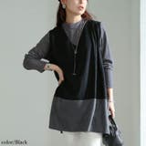 ブラック | 大きいサイズ レディース トップス | GOLDJAPAN　大きいサイズ専門店