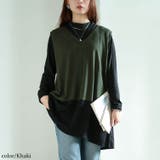 カーキ | 大きいサイズ レディース トップス | GOLDJAPAN　大きいサイズ専門店