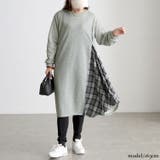 グレー | 大きいサイズ レディース ワンピース | GOLDJAPAN　大きいサイズ専門店