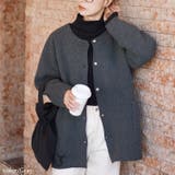 グレー | 大きいサイズレディース トップス カーディガン | GOLDJAPAN　大きいサイズ専門店