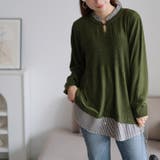 カーキ | 大きいサイズ レディース トップス | GOLDJAPAN　大きいサイズ専門店