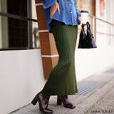 カーキ | 大きいサイズ レディース スカート | GOLDJAPAN　大きいサイズ専門店