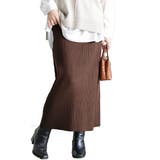 ブラウン | 大きいサイズ レディース スカート | GOLDJAPAN　大きいサイズ専門店