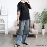 ブラック | 大きいサイズ レディース トップス | GOLDJAPAN　大きいサイズ専門店