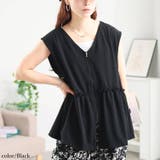 ブラック | 大きいサイズ レディース トップス | GOLDJAPAN　大きいサイズ専門店