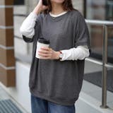 チャコール | 大きいサイズ レディース トップス | GOLDJAPAN　大きいサイズ専門店