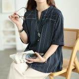 ネイビー | 大きいサイズ レディース トップス | GOLDJAPAN　大きいサイズ専門店