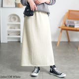 オフホワイト | 大きいサイズレディース スカート ボトムス | GOLDJAPAN　大きいサイズ専門店