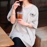 グレージュ | 大きいサイズ レディース チュニック | GOLDJAPAN 大きいサイズ専門店
