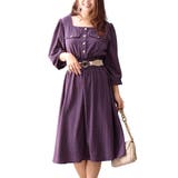 ネイビー | 大きいサイズ レディース ワンピース | GOLDJAPAN　大きいサイズ専門店