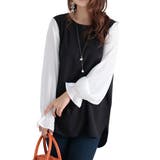 ブラック | 大きいサイズ レディース トップス | GOLDJAPAN　大きいサイズ専門店