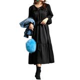 ブラック | 大きいサイズ レディース ワンピース | GOLDJAPAN 大きいサイズ専門店