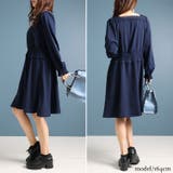 ネイビー | 大きいサイズ レディース ワンピース | GOLDJAPAN　大きいサイズ専門店