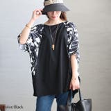 ブラック | 大きいサイズ レディース チュニック | GOLDJAPAN　大きいサイズ専門店
