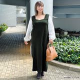 モスグリーン | 大きいサイズ レディース ワンピース | GOLDJAPAN　大きいサイズ専門店