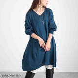 ネイビーブルー | 大きいサイズ レディース ワンピース | GOLDJAPAN　大きいサイズ専門店