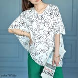 ホワイト | 大きいサイズレディース トップス カットソー | GOLDJAPAN　大きいサイズ専門店